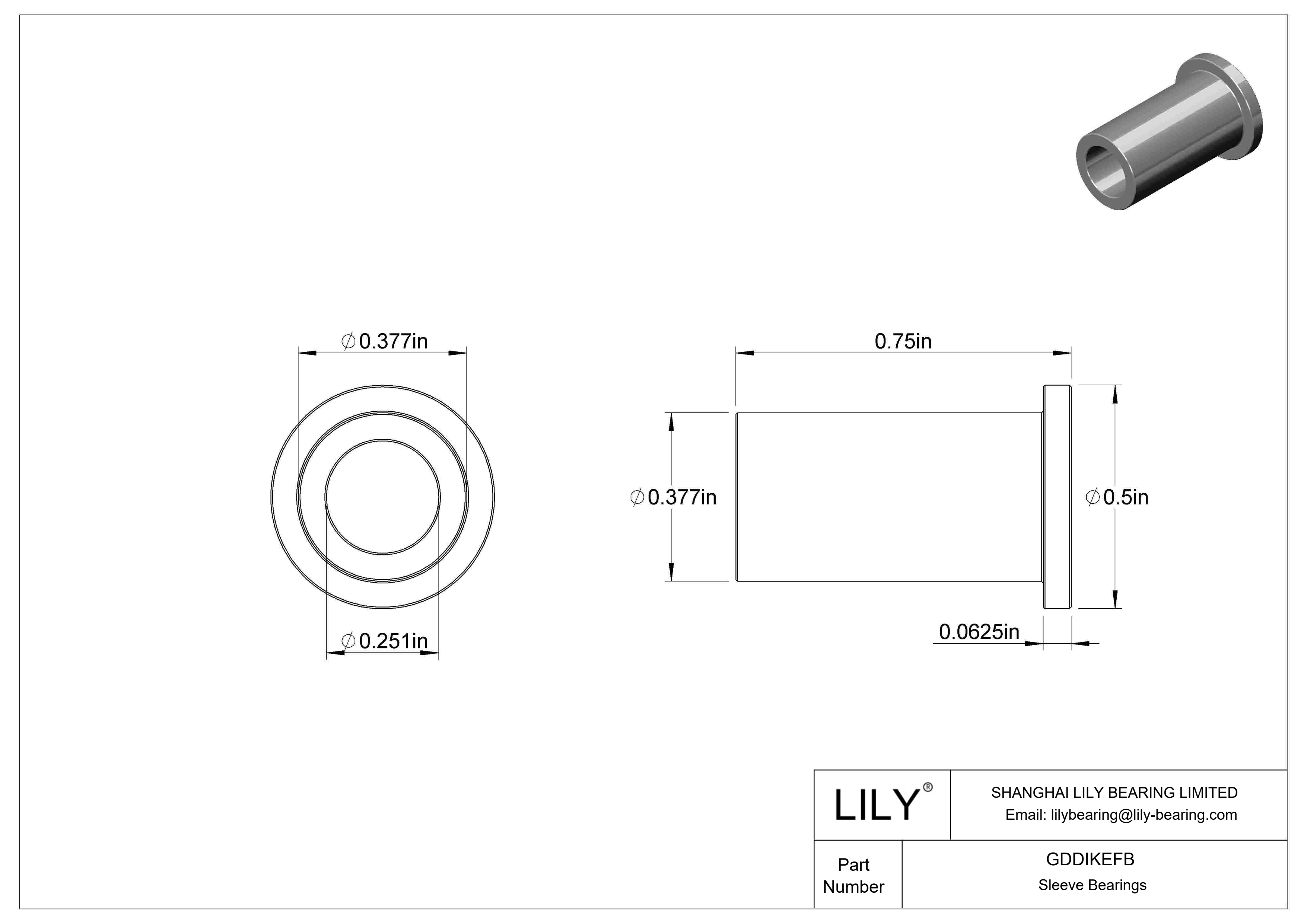 GDDIKEFB 油浸法兰滑动轴承 cad drawing