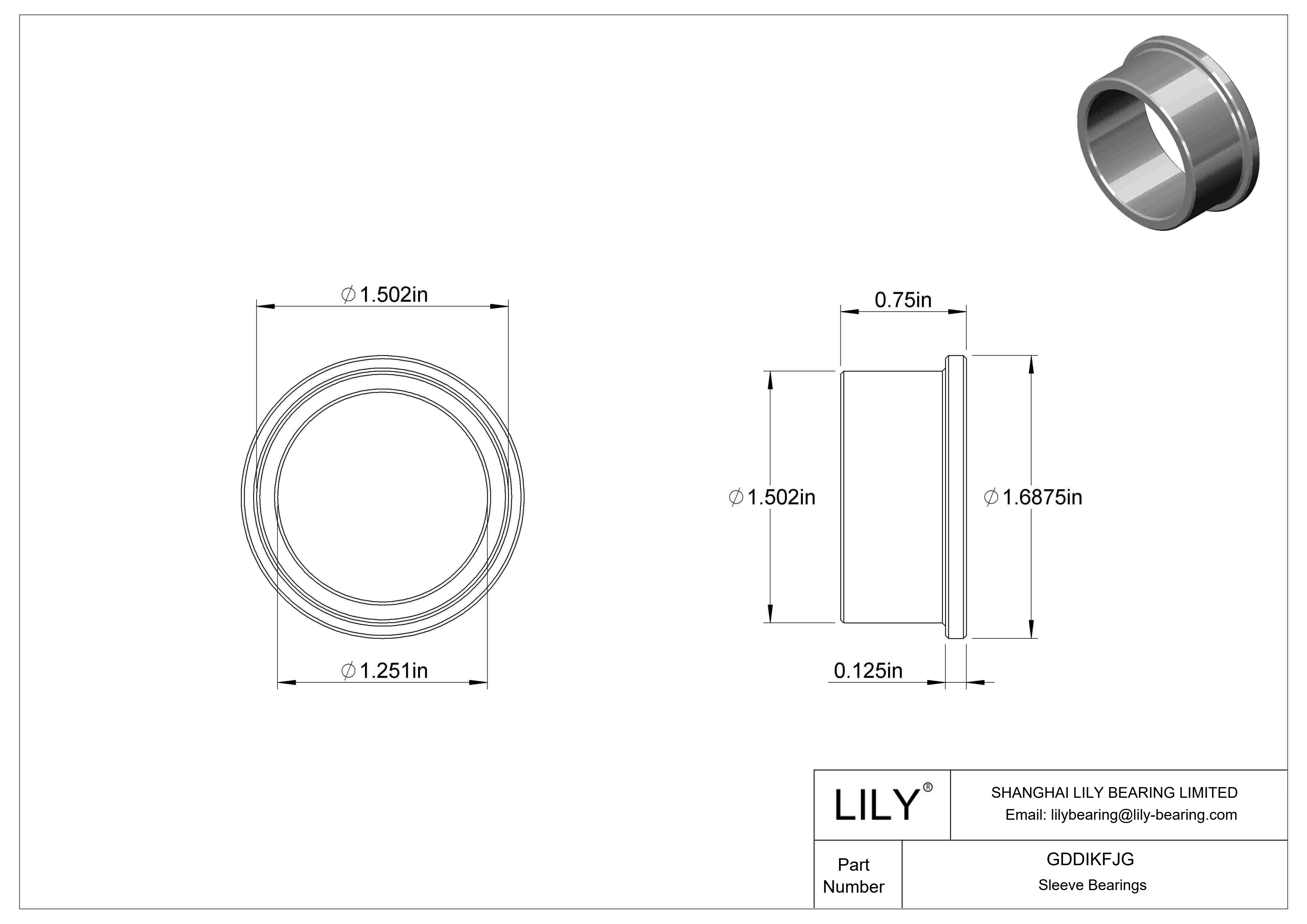 GDDIKFJG 油浸法兰滑动轴承 cad drawing