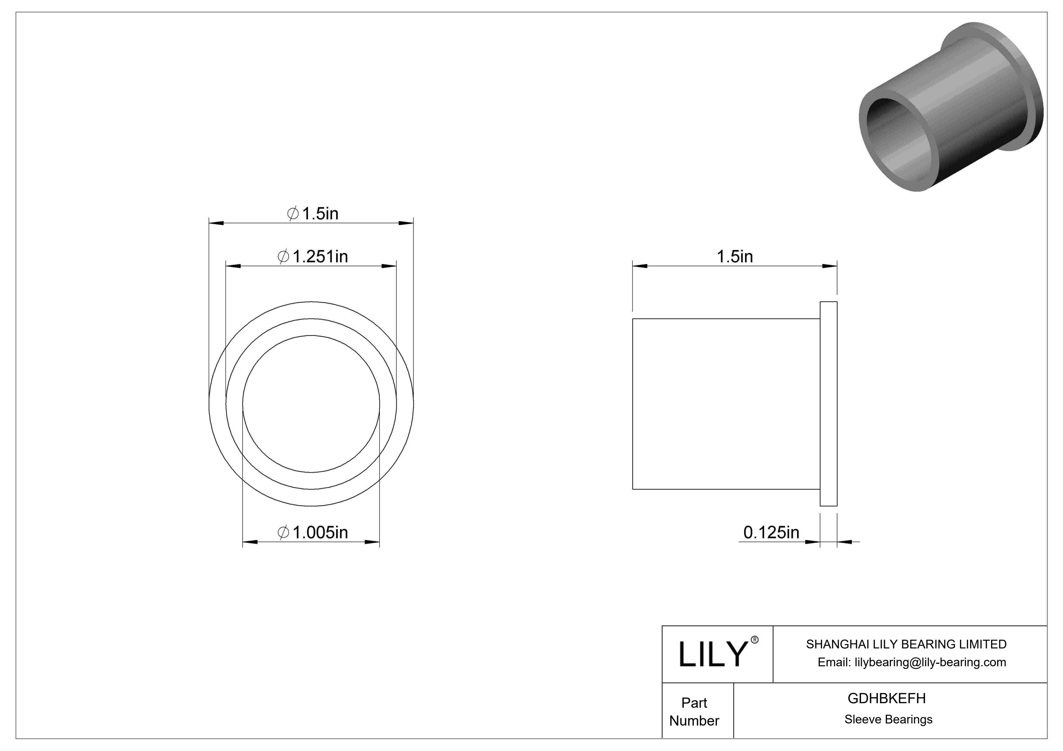 GDHBKEFH 食品工业干运转法兰滑动轴承 cad drawing