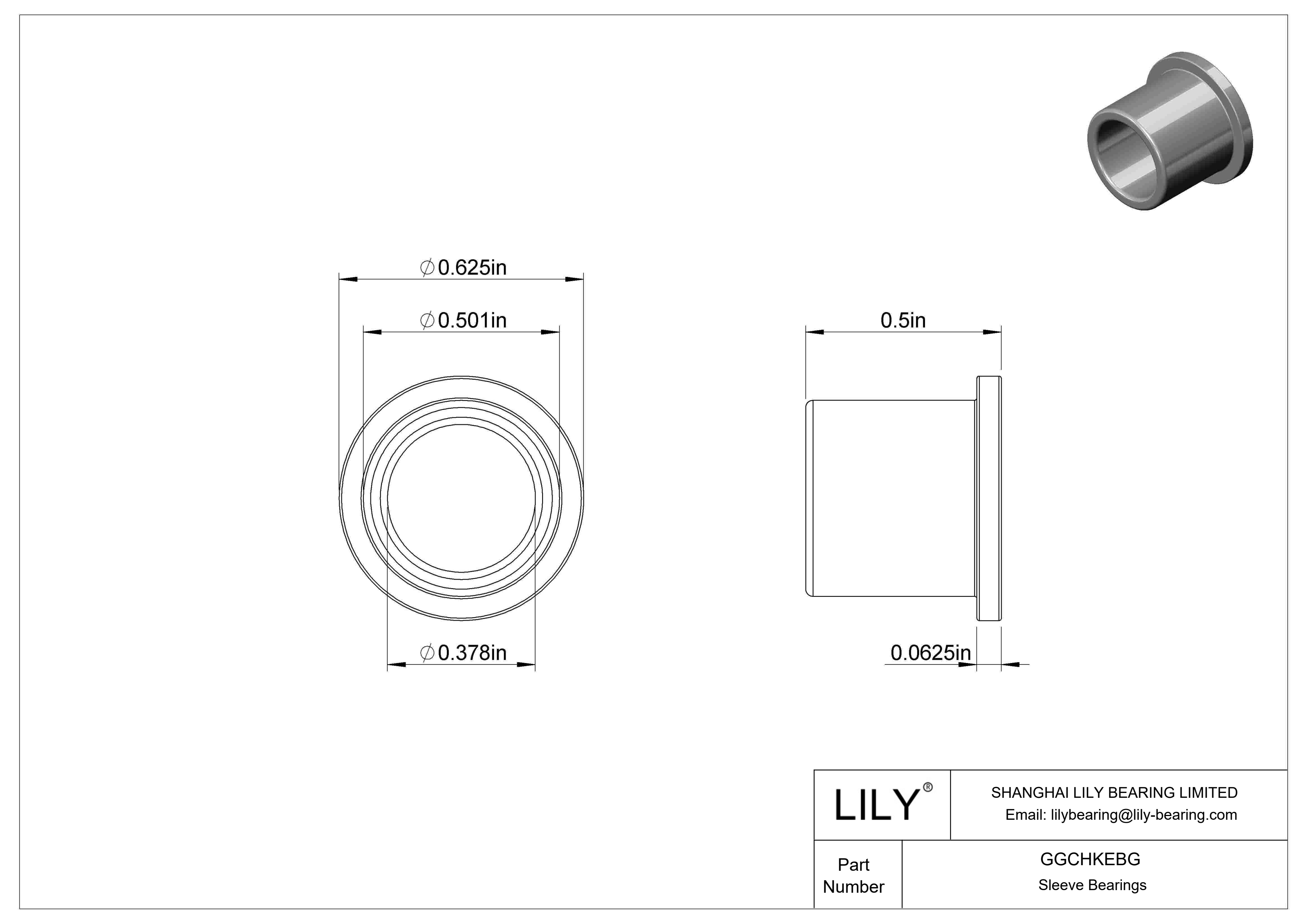 GGCHKEBG 耐化学腐蚀干运转法兰滑动轴承 cad drawing