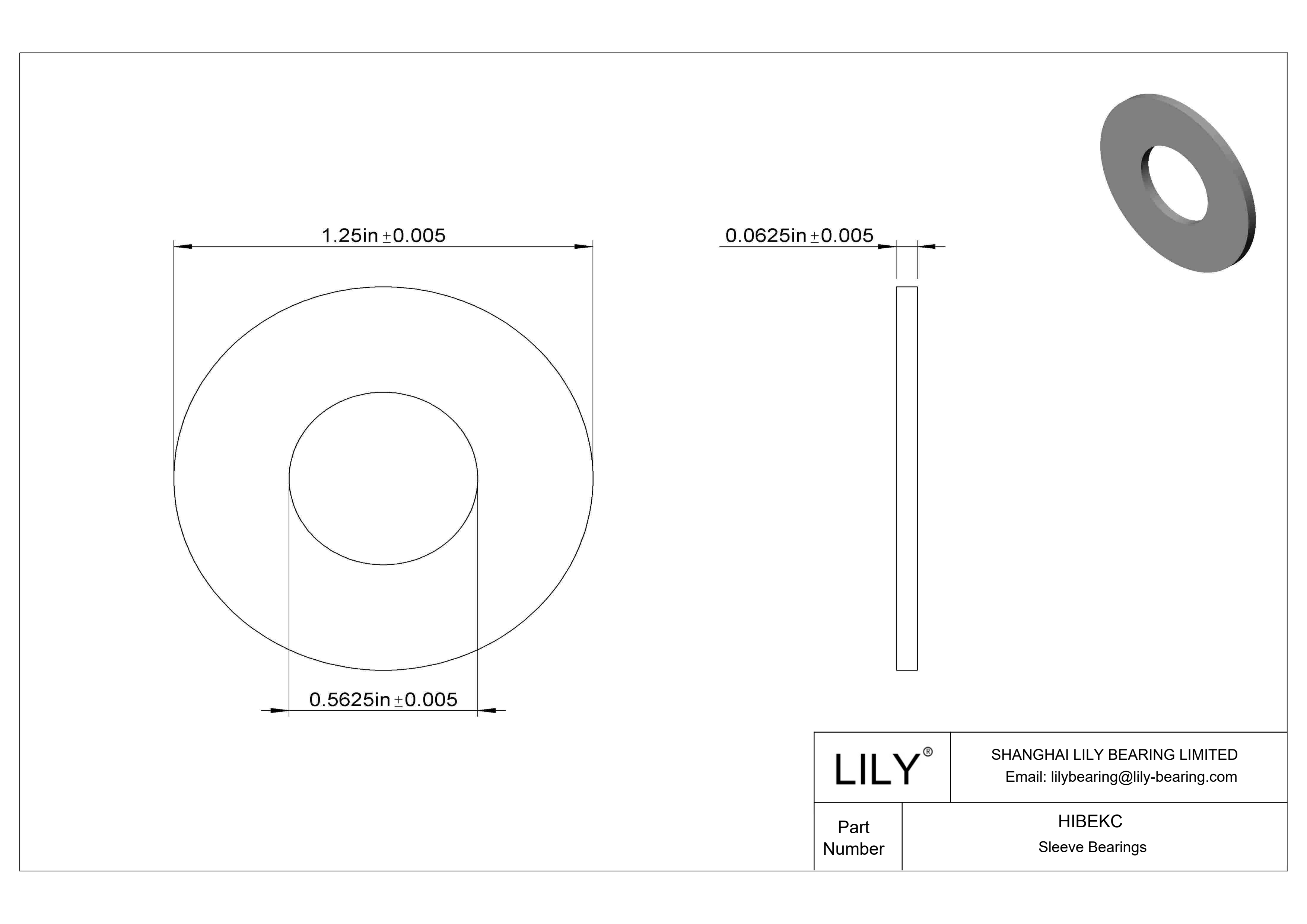 HIBEKC Rodamientos axiales polivalentes cad drawing