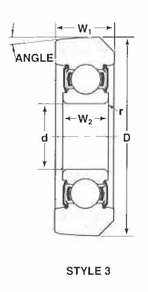 MG-206-FFA Mast Guide Bearings cad drawing