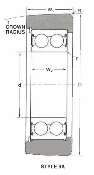 MG-5208-VFFP Mast Guide Bearings cad drawing
