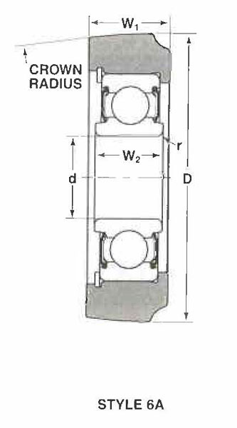 MG-207-FFQC Mast Guide Bearings cad drawing