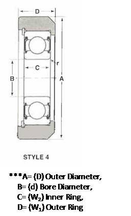 MG-307-FFQ Mast Guide Bearings cad drawing