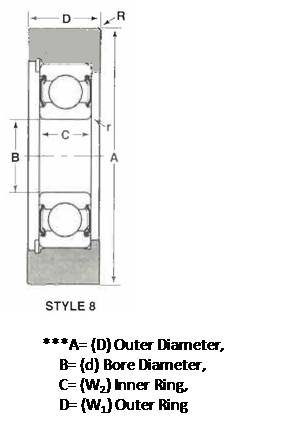 MG-207-FFA Mast Guide Bearings cad drawing