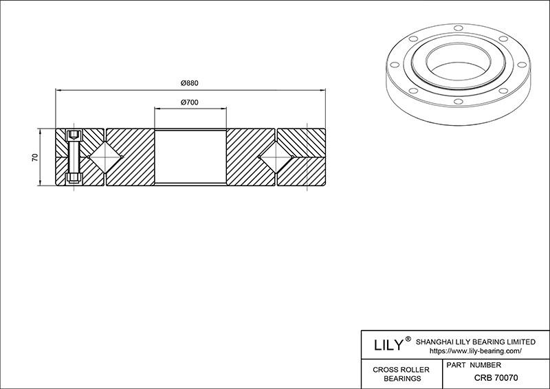 CRB70070 CRBC cad drawing