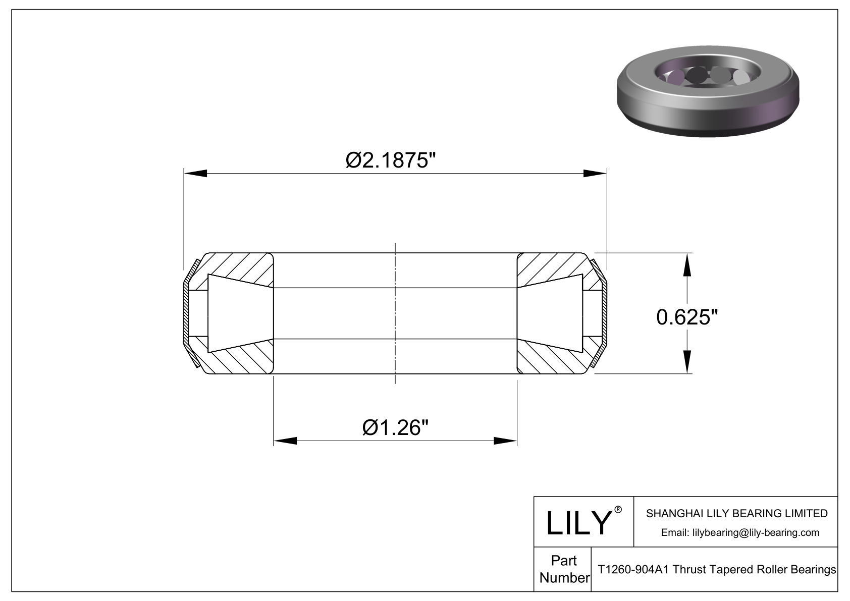 T1260-904A1 TTC cad drawing