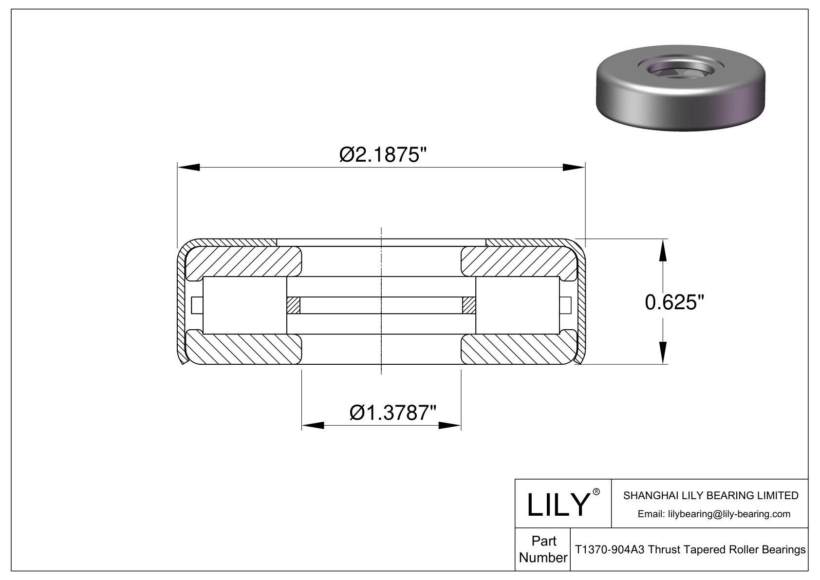 T1370-904A3 TTSP cad drawing