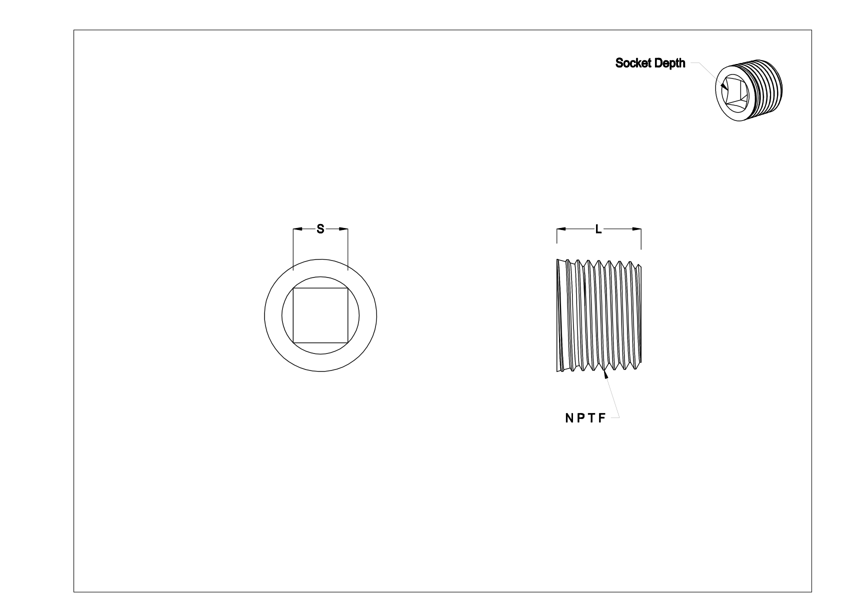 BBGCTEE Accesorios roscados de hierro y acero galvanizados de baja presión con sellador cad drawing