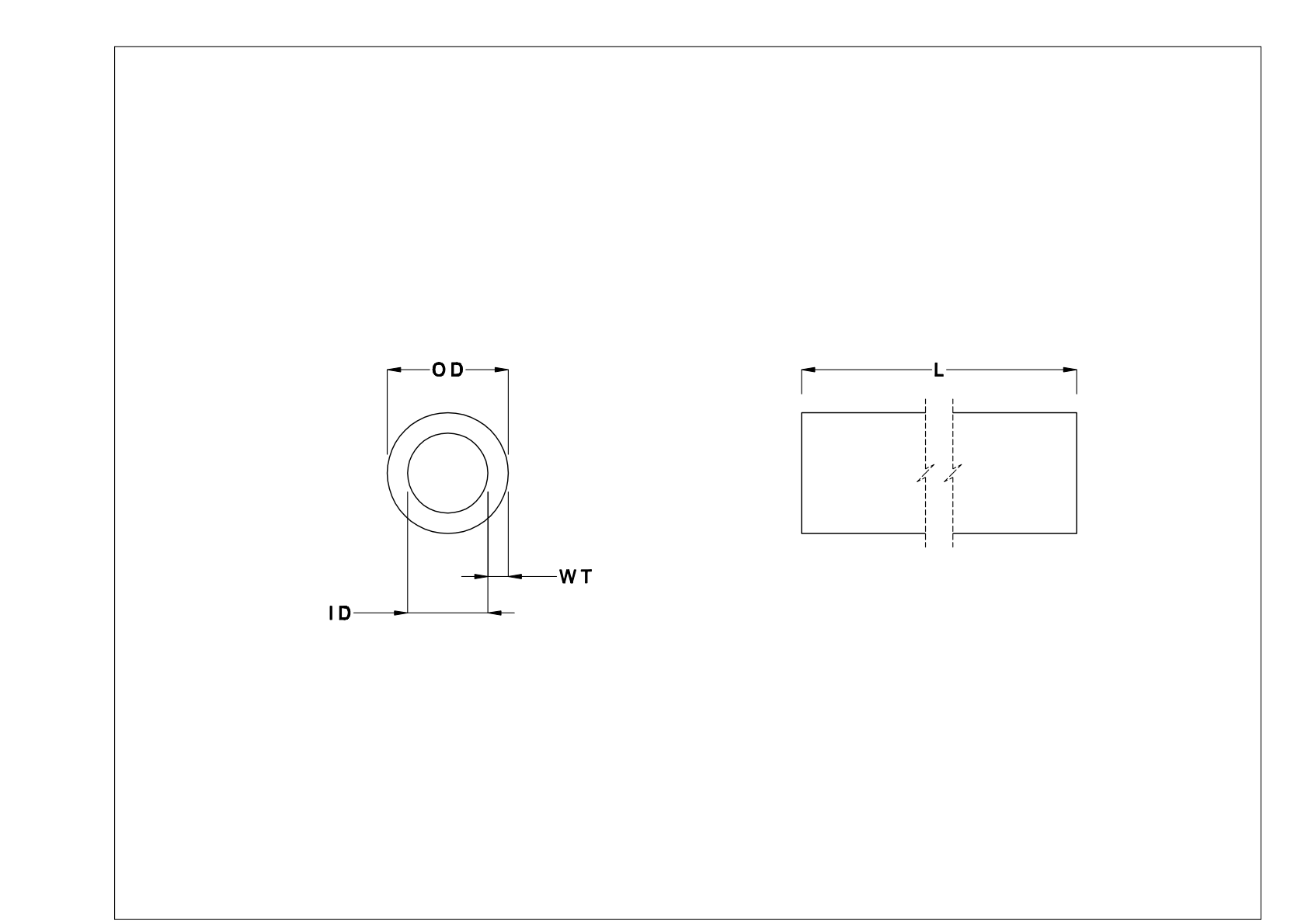 BJEHKFC 标准壁不锈钢无螺纹管接头和管道 cad drawing