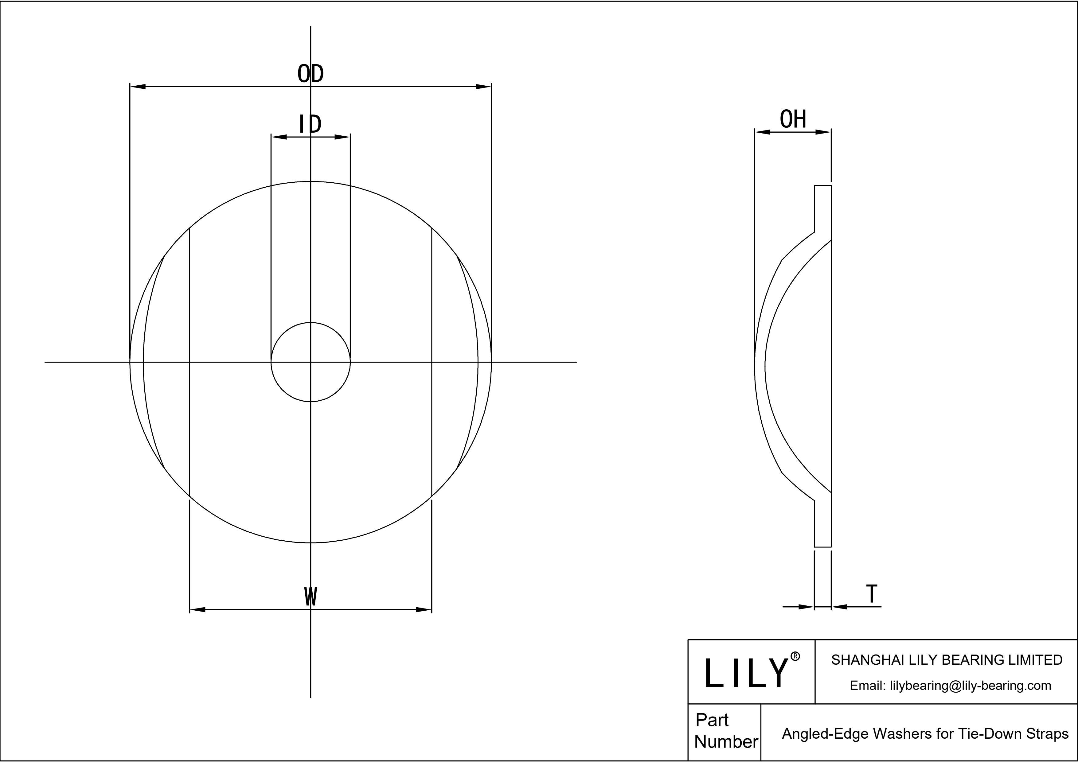 JFJJAABAH 用于固定带的斜边垫圈 cad drawing