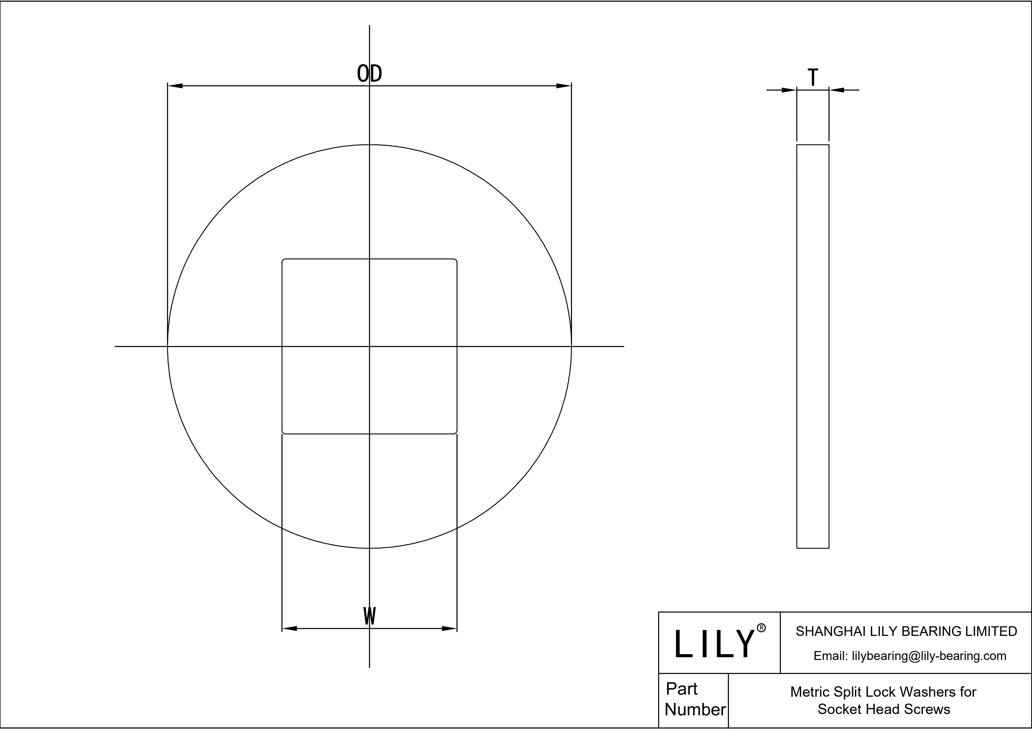 JECEBAFBA 用于内六角螺钉的公制剖分锁垫圈 cad drawing