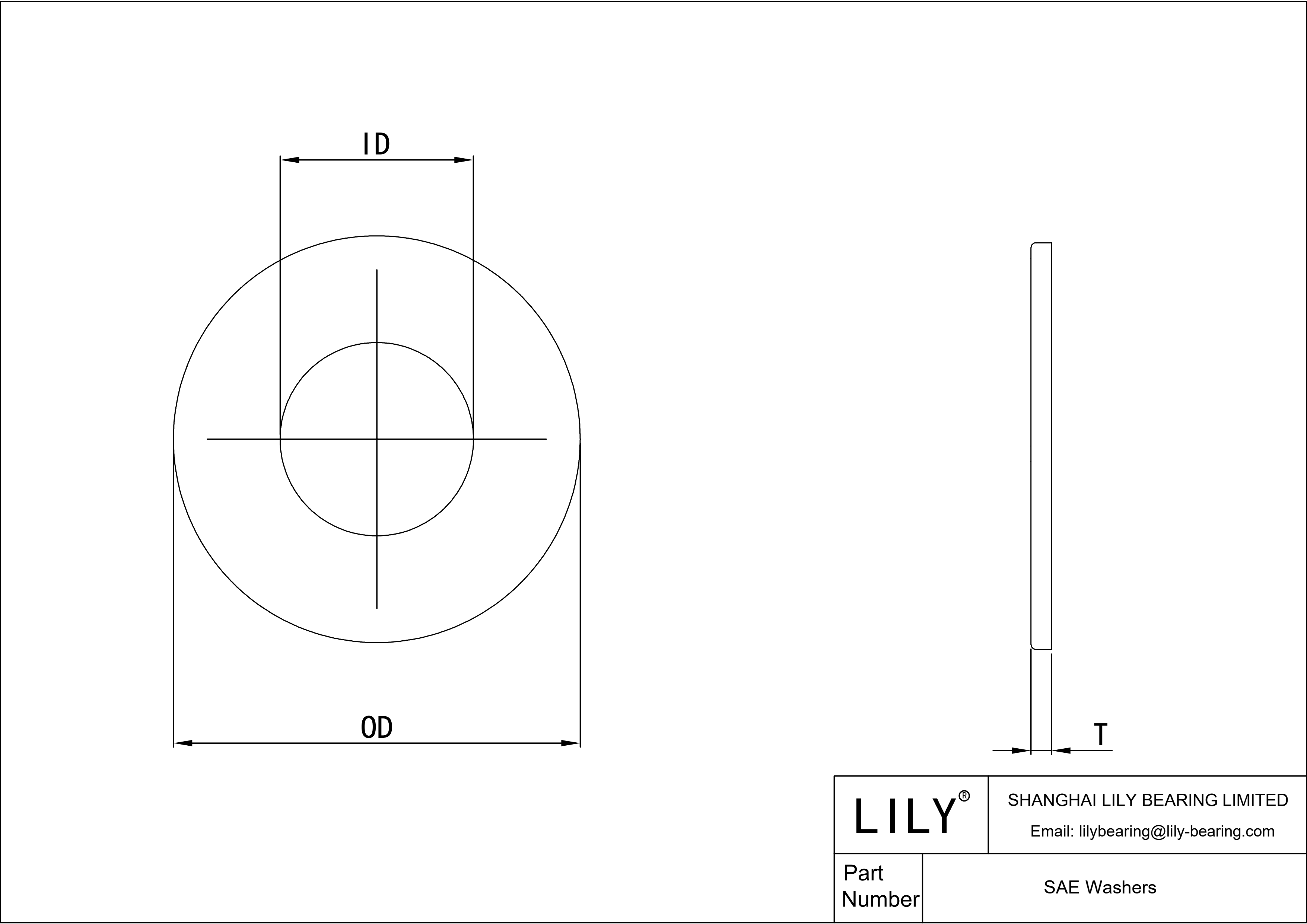 JAEHAABDA SAE 垫圈 cad drawing