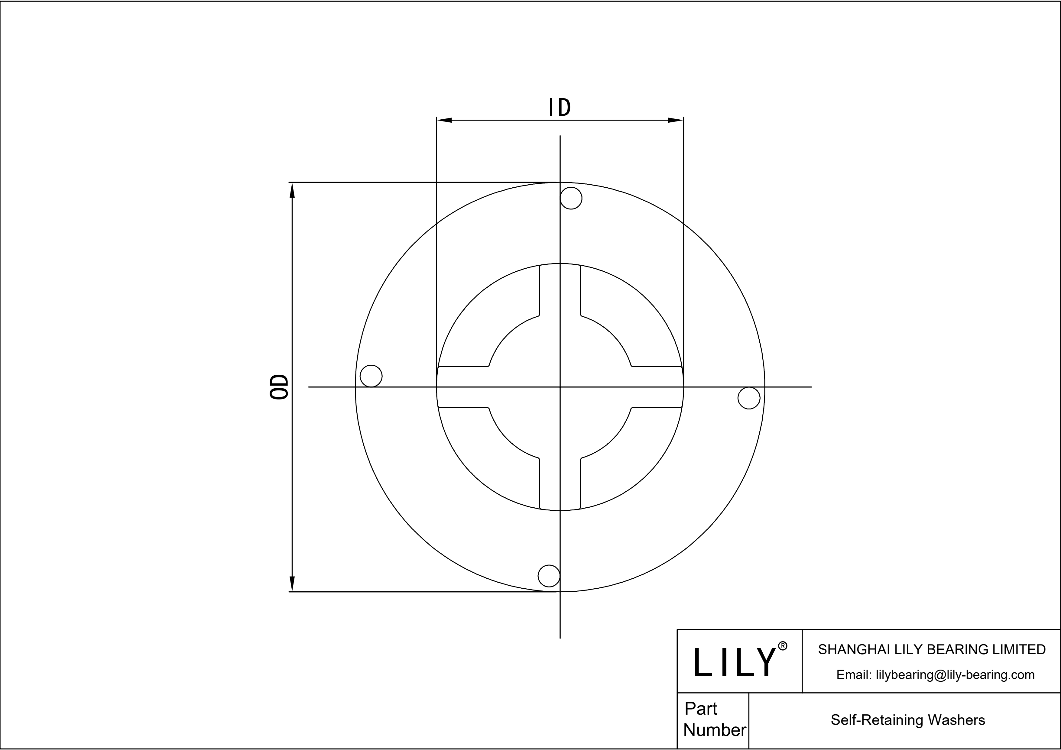 JBHFFABEC 自保持垫圈 cad drawing