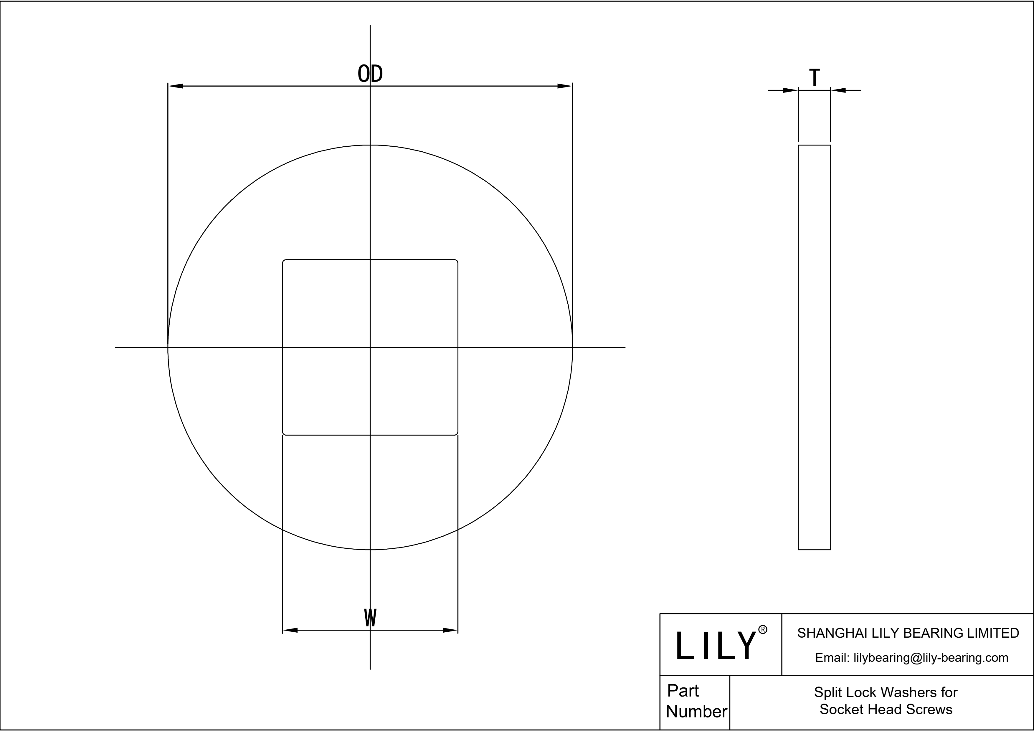 JECEBACHA 用于内六角螺钉的剖分锁垫圈 cad drawing